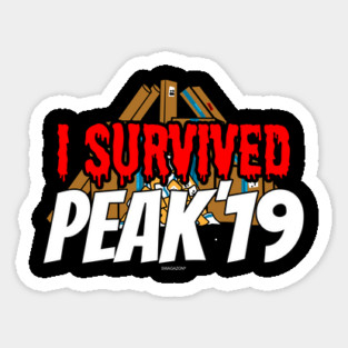 Survived Peak 2019 Magnet