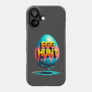EGG HUNT – Retro Style Easter Fun Phone Case