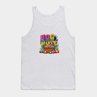 EGG HUNT – Retro Style Easter Happiness Tank Top