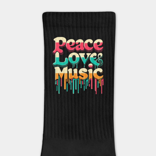 Peace, Love & Music – Retro Style for Groovy Souls by Ben's Store 1