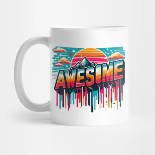 Awesome – Retro Style for Timeless Cool Mug