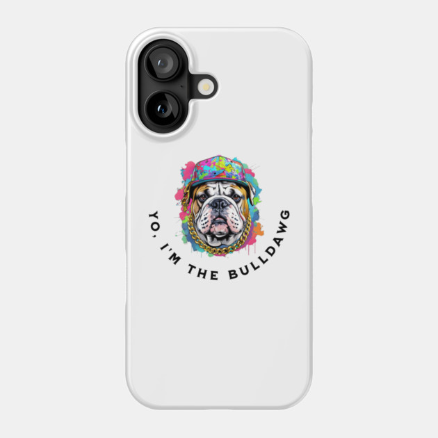 Bulldawg Beats: Droppin' Ruff Rhymes Phone Case by Steve