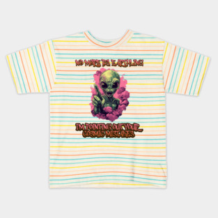 Galactic Reprimand: No More BS, Earthling! Kids T-Shirt