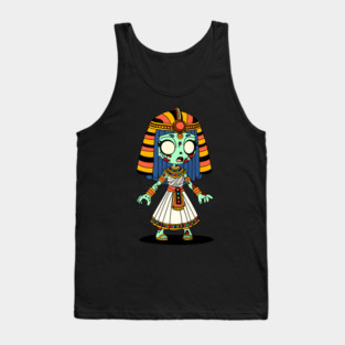 Cute Egyptian Zombie Tank Top