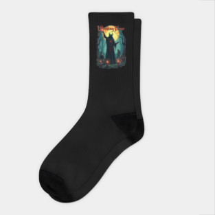 Witching Hour Graphic Socks