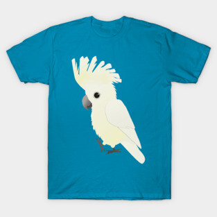 White umbrella cockatoo T-Shirt