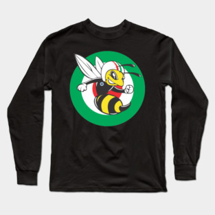mod target wasp scooterist Long Sleeve T-Shirt