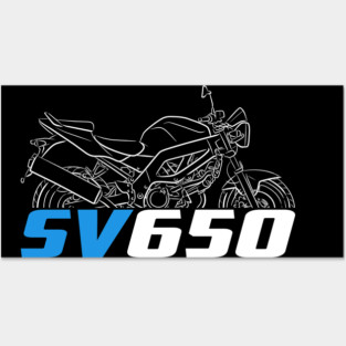 Suzuki SV650 2003-2015 Posters and Art