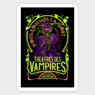Theater of the Vampires Sticker