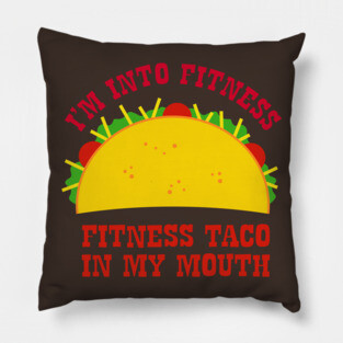 Fitness Taco Pillow