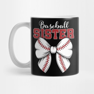 Baseball-Sister-Vintage-Sport-Lover-Sister-Mothers Day Mug