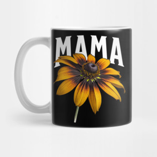 Women's Sunflower Mama – Cute Floral Mom Life Mug