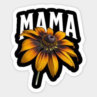 Women's Sunflower Mama – Cute Floral Mom Life Magnet