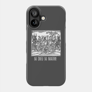 No gods, no masters Phone Case