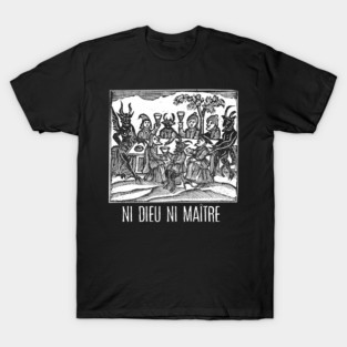 No gods, no masters T-Shirt
