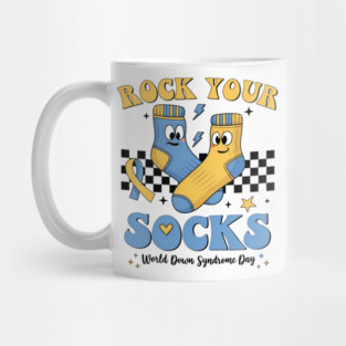 Rock Your Socks – World Down Syndrome Awareness Day Mug