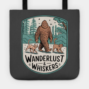 Wanderlust & Whiskers Tote