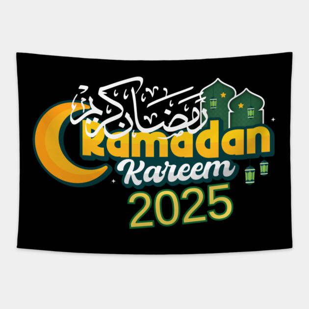 Ramadan 2025 Tapestry by BlackMeme94