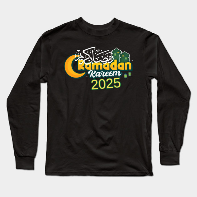 Ramadan 2025 Long Sleeve T-Shirt by BlackMeme94