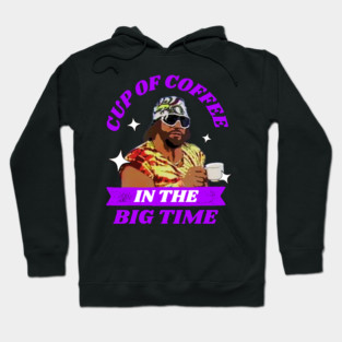 Macho Man Coffee Retro Hoodie