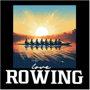 Rowing Posters and Art
