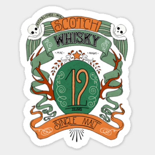 Scotch Whisky Sticker