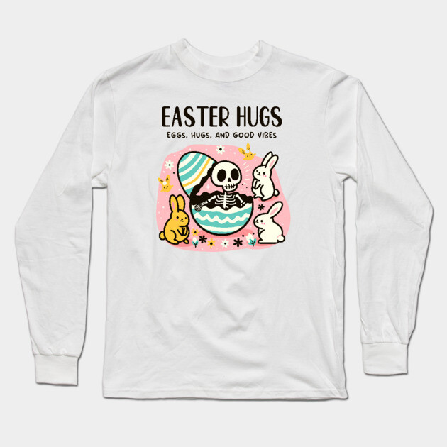 EASTER HUGS Long Sleeve T-Shirt by Fabrik