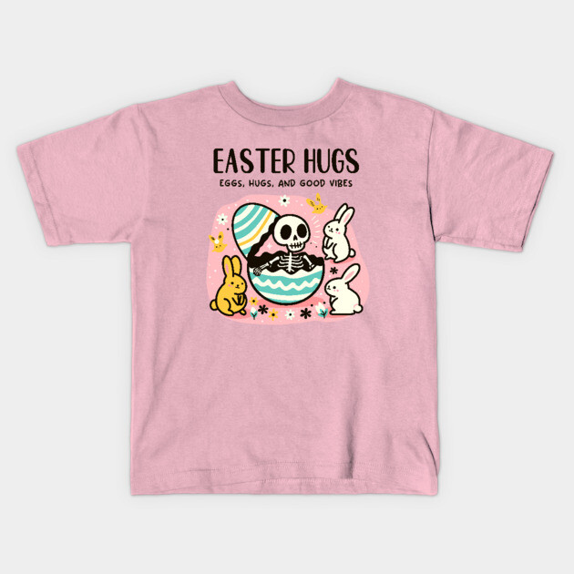 EASTER HUGS Kids T-Shirt by Fabrik