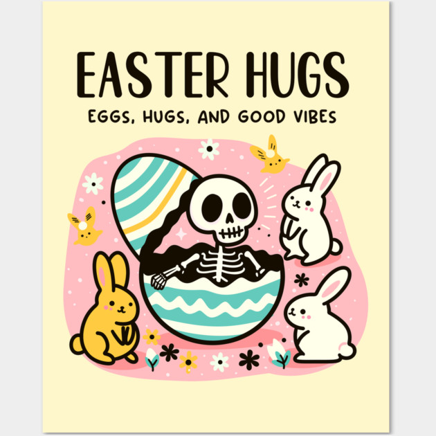 EASTER HUGS Wall Art by Fabrik