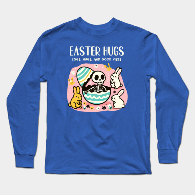 EASTER HUGS Long Sleeve T-Shirt by Fabrik