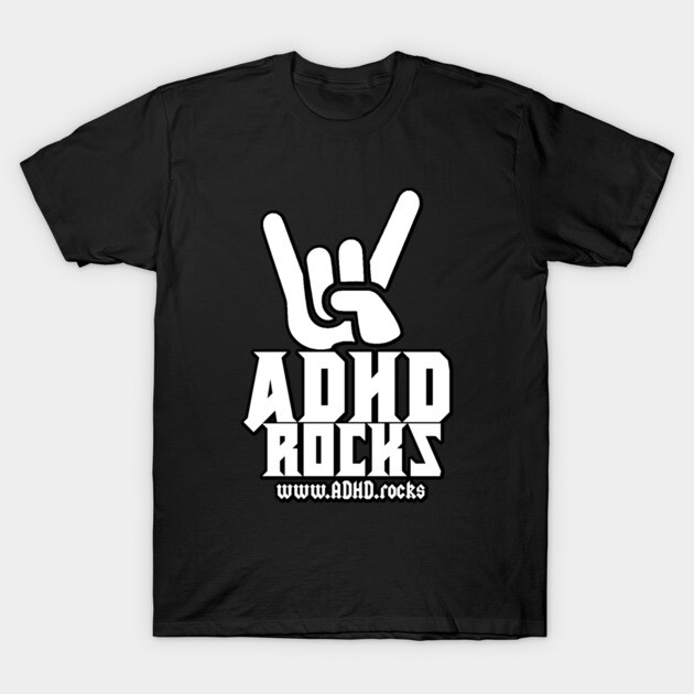 ADHD.rocks new logo T-Shirt by ADHD.rocks 