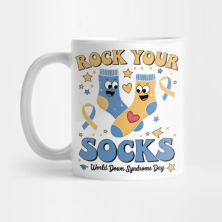 Rock Your Socks – World Down Syndrome Awareness Day Mug