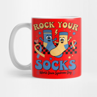 World Down Syndrome Awareness Day Rock Your Socks Mug
