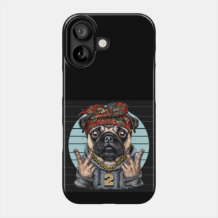 Pug Life: Urban Swagger Pug Boss Phone Case