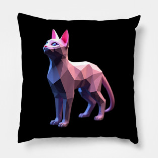 3D Cat Pillow