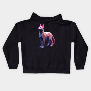 3D Cat Kids Hoodie