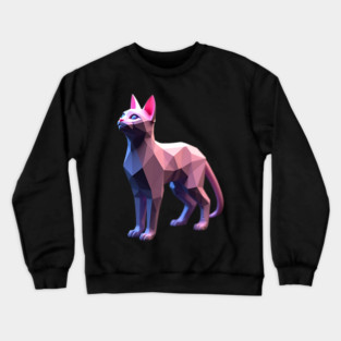 3D Cat Crewneck Sweatshirt