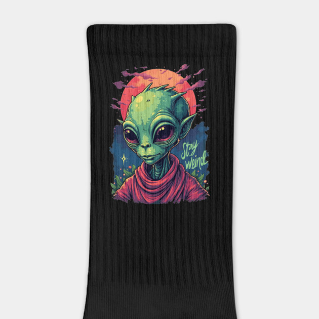 Stay Weird Alien Design by Urbanprint