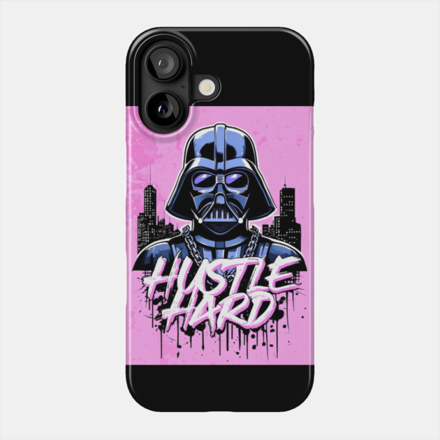 Hustle hard - Hustle hard: Galactic Villain Fierce Street Style Phone Case by Steve