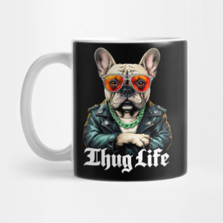 Thug Life Pug: Urban Cool Pug Boss Mug
