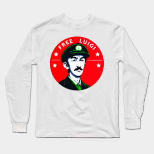 FREE LUIGI MANGIONE !! Long Sleeve T-Shirt