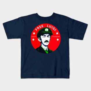 FREE LUIGI MANGIONE !! Kids T-Shirt