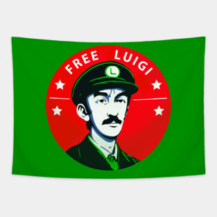 FREE LUIGI MANGIONE !! Tapestry