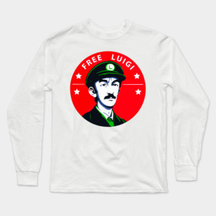 FREE LUIGI MANGIONE !! Long Sleeve T-Shirt