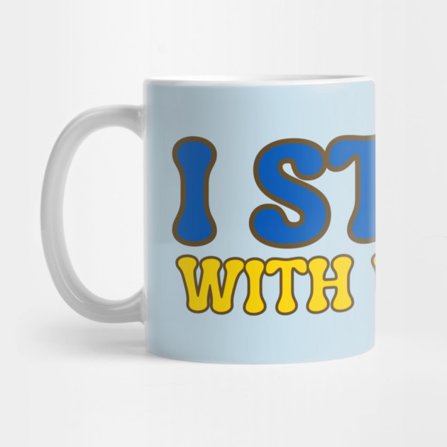 I Stand With Ukraine by Creatifly Graphic Tees