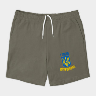 I Stand With Ukraine Shorts