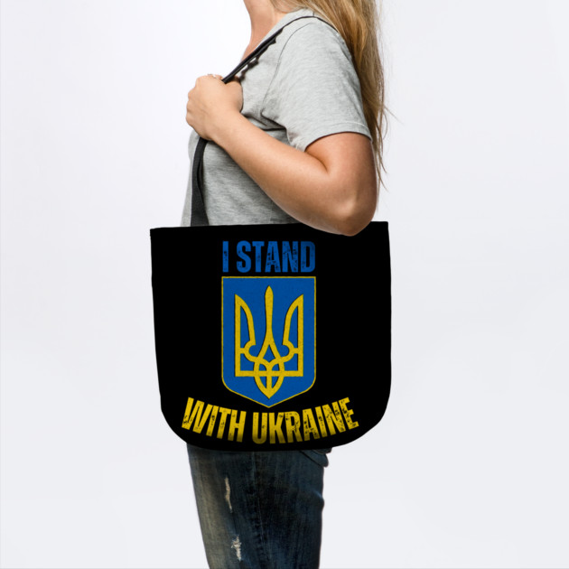 I Stand With Ukraine by Creatifly Graphic Tees