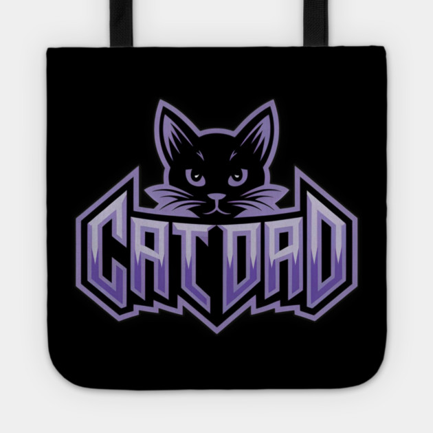 Cat Dad Tote by Pete the Cat Guy