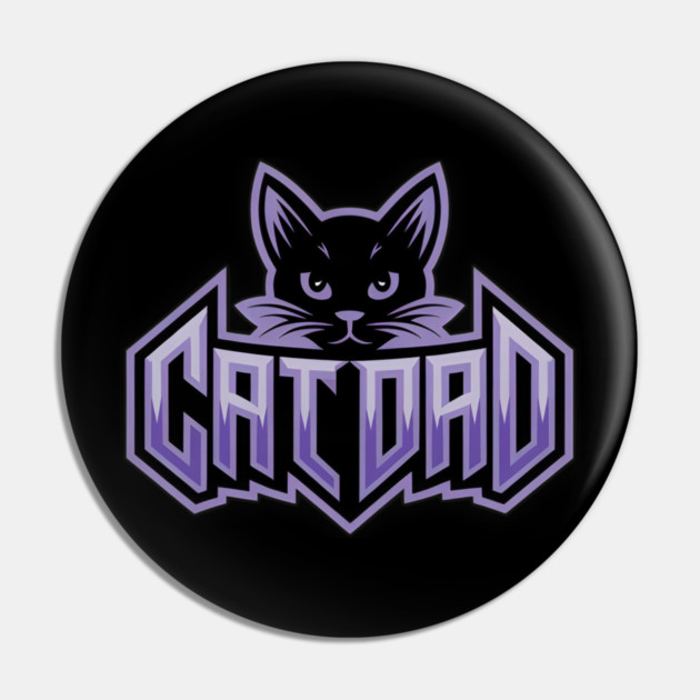 Cat Dad Pin by Pete the Cat Guy