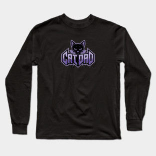 Cat Dad Long Sleeve T-Shirt